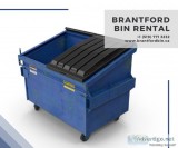 Garbage Disposal Brantford - Brantford Bin Rental