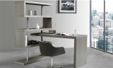 KD002 Modern Office Desk in Matte Grey