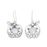 925 SILVER MOONSTONE  EARRING-FORBIDDEN FRUIT