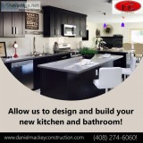 Allow us to design and build your new kitchen and bathroom