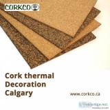 cork thermal decoration Calgary