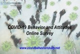 Do an online survey of pandemic behavior and attitudes for 8-46 