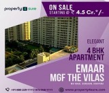 Emaar MGF The Vilas for Sale in Gurugram  4 BHK Apartments for S