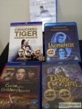 Gladiator  Labyrinth  Dark Crystal  Crouching Tiger  Golden Flow