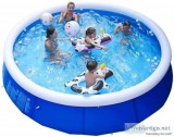 EPROSMIN Inflatable Ground Swimming Pool- 10 FT Outdoor Swimming