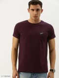 Cotton Solid Half Sleeves T-Shirt