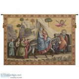 BUY FLIGHT INTO EGYPT ITALIAN TAPESTRY WALL HANGING