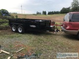 Dump trailer for all your hauling needs