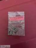 Hand made sparkling earrings