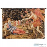 BUY LOVE AND THE MAIDEN STANHOPE BELGIAN TAPESTRY WALL HANGING