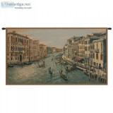 BUY GRAND CANAL ITALIAN TAPESTRY WALL HANGING