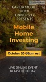 Learn to invest in Mobile Homes