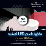 CHOSE LED PUCK LIGHTS AND SAVE YOUR UTILITY BUDGET