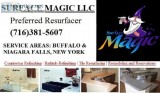 Countertop refinishing, bathtub and tile refinishing