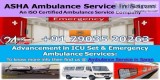 Get Door 2 Door ICU Ambulance Service in Saran  ASHA