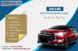 Book outstation cab in Delhi for trips to most nearby cities