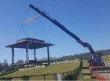 Crane Truck Hire in Gold Coast  Otmtransport.com.au