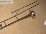 1970 Olds  silver large trombone 45" long