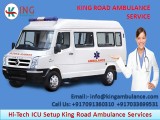 Trusted Emergency Ambulance Service in Kanchnatoli by King