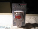 New  Aquarium Light Timer with Instructions