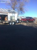 Driver Pickup and Trailer for Hire