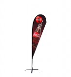 Teardrop Flag Banners  Available In Varying Styles - Tent Depot 