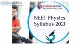 NEET Physics Syllabus 2021