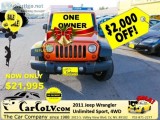 2011 Jeep Wrangler Unlimited Sport SUV 4D