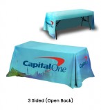 Trade Show Table Covers - Full Color Print  Tent Depot