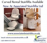 Curved Rental Stairlifts Available Now At Associated Stairlifts 