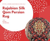 Rajabian Silk Qom Persian Rug