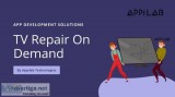 Uber For Tv Repair App Development Appilab