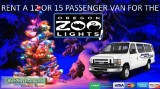 Going to ZooLights this year Take a passenger van 87.99 a day