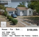 Small - 2br - House - in - Down - Town - Garland - For - Sale . 