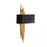 Buy Altap Art Deco Black And Gold Wall Light  ChicParadisLux