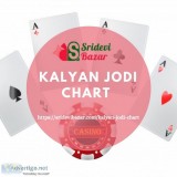 Kalyan jodi chart