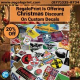 RegaloPrint Is Offering 20% Christmas Discount On Custom Decals