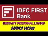 IDFC Bank personal loan  11.5% only