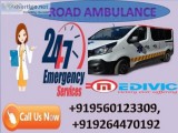 Take Local Road Ambulance Service in Patna by Medivic Ambulance