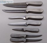 7 PIECE SERRATED EDGE KNIFE SET