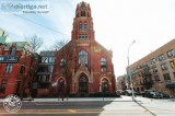 1890 Brick church and school renovated into a modern massive ele