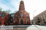 1890 Brick church and school renovated into a modern massive ele