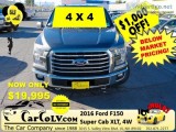 2016 Ford F150 Super Cab XLT Pickup 4D 6 12 ft