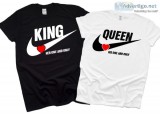 King and Queen Shirts for Couples