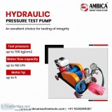 Cost Effective Hydraulic Pressure Test Pump