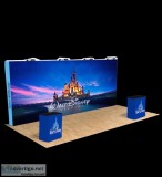 Light up Your Event with Trade Show Display Booth Backdrops in M