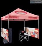 Full Graphics Tent with Branded Logo  Montreal  Vancouver