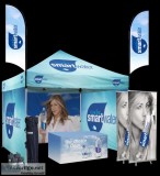 High-Quality Custom Trade Show Tent Package  Dye-Sublimation Pri