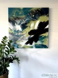 &quotBrainstorm&rdq uo Contemporary Acrylic Painting