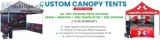 10x10 custom canopy printed tents  pop-up Tents  Starline Tents